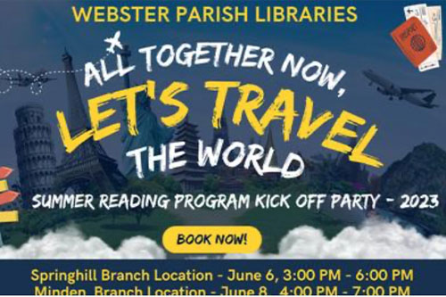 Travel the World with Webster Parish Libraries | Webster Parish Journal