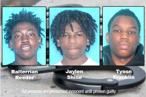 Two arrested, one sought in alleged armed robbery attempt Thursday ...